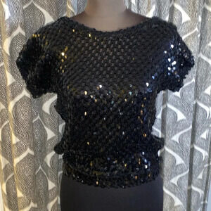 Vintage Toppettes by A Brod 70’s sequined top